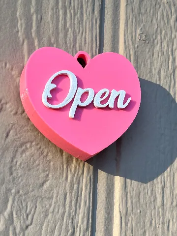 BUSINESS OPEN/CLOSED SIGN