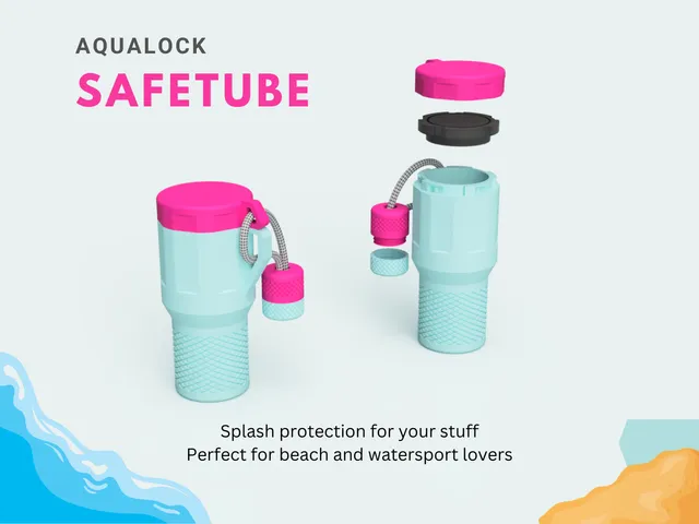 Aqualock Safetube - Beach - Watersports - Sealed