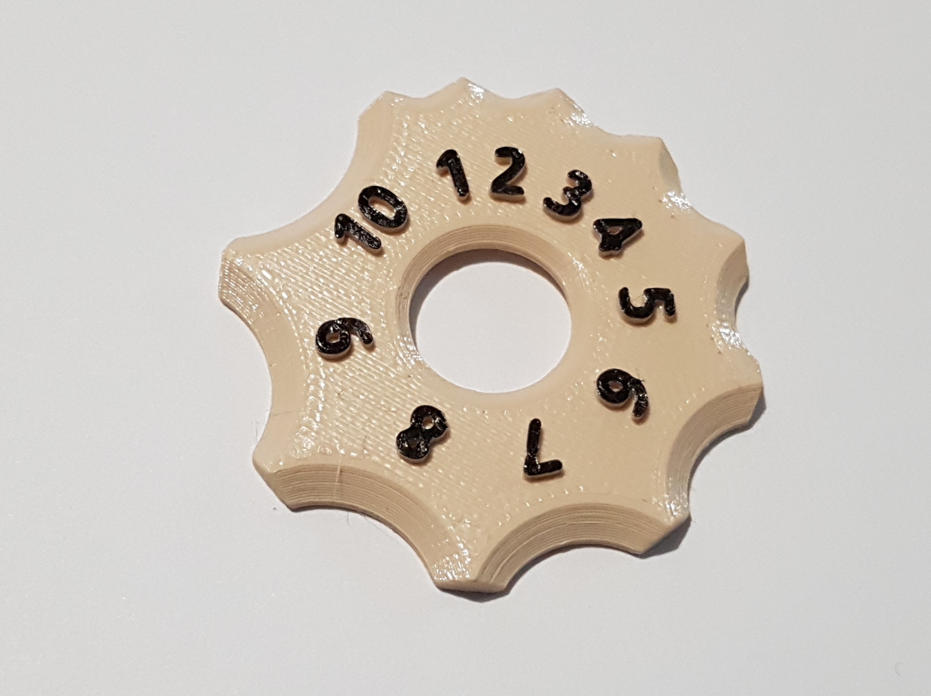 Radius Gauge Wheel