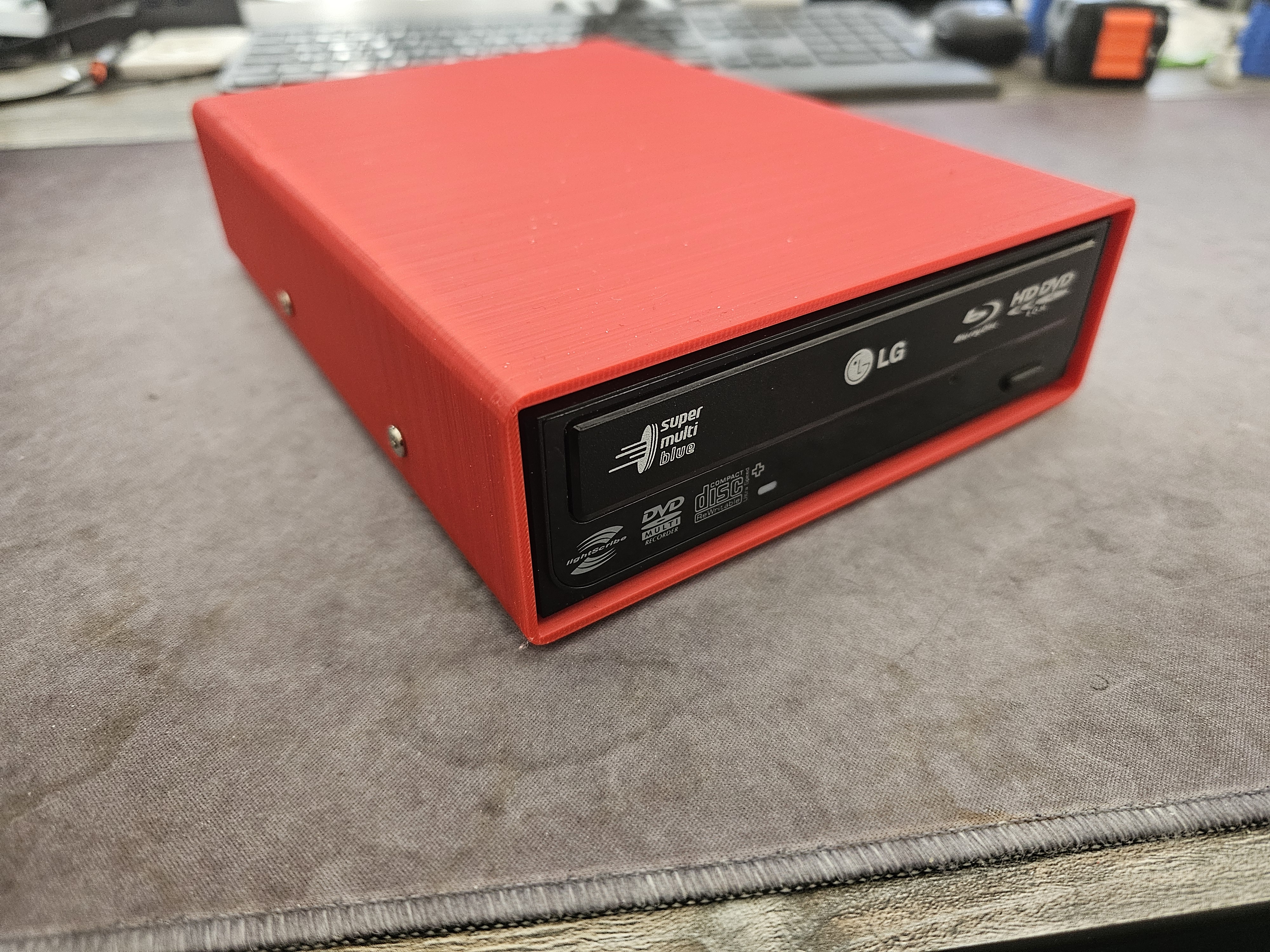 5.25" DVD Enclosure  190mm