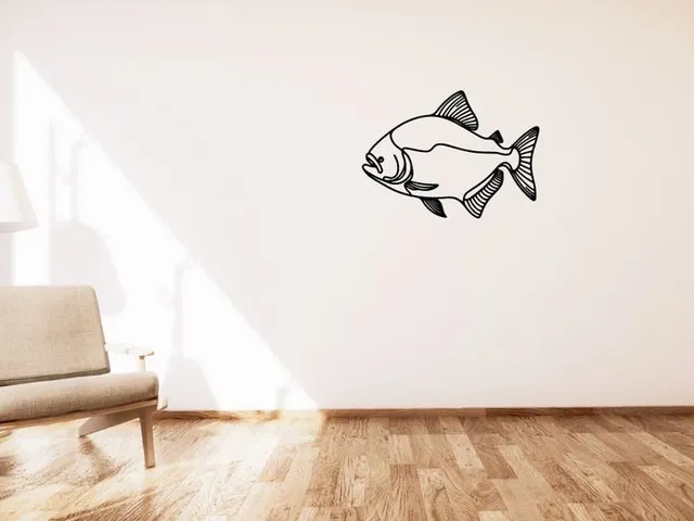 Piranha wall or table decoration