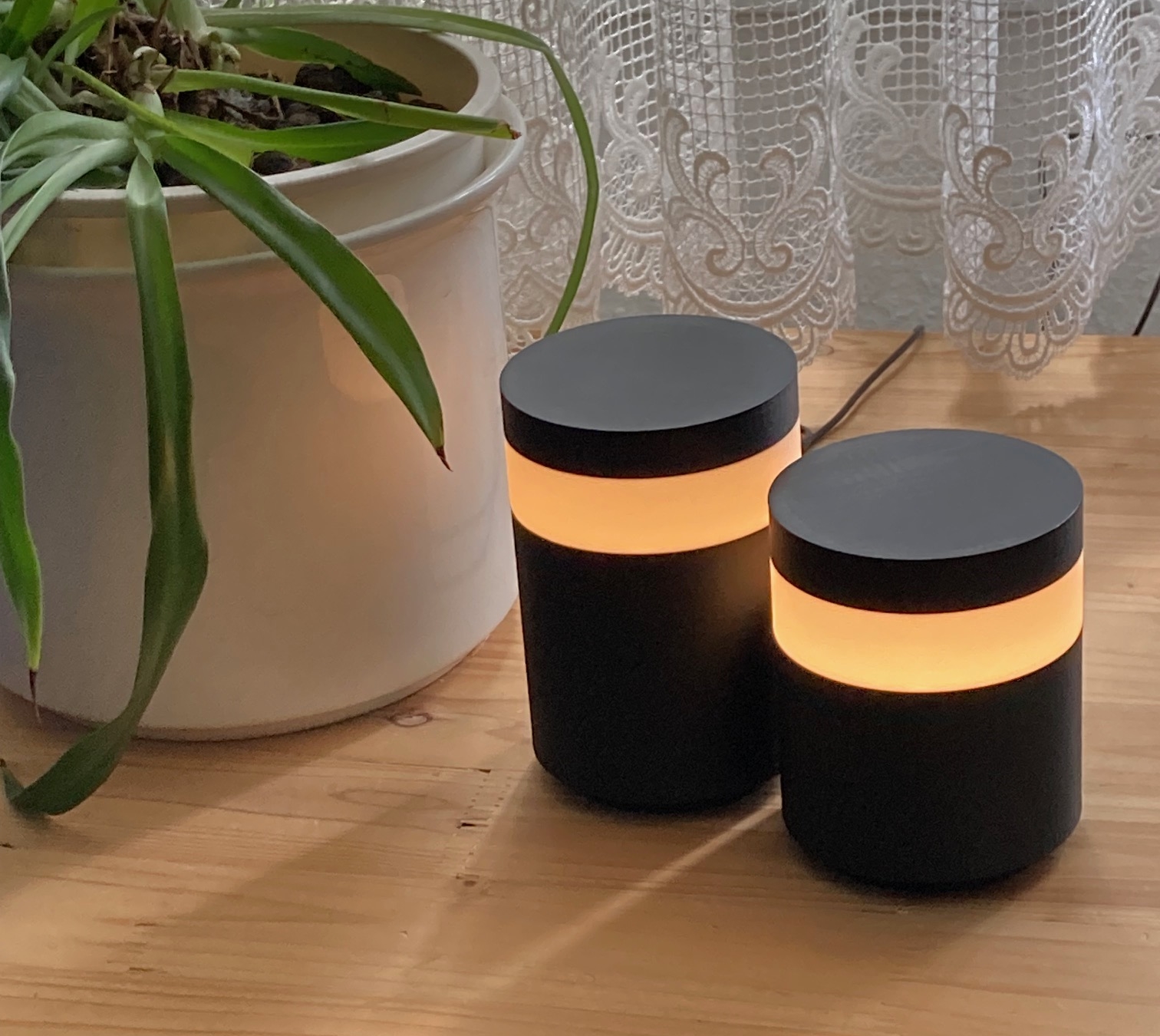 Lamp #62 - Circular Puck Led Lamp (AMS)