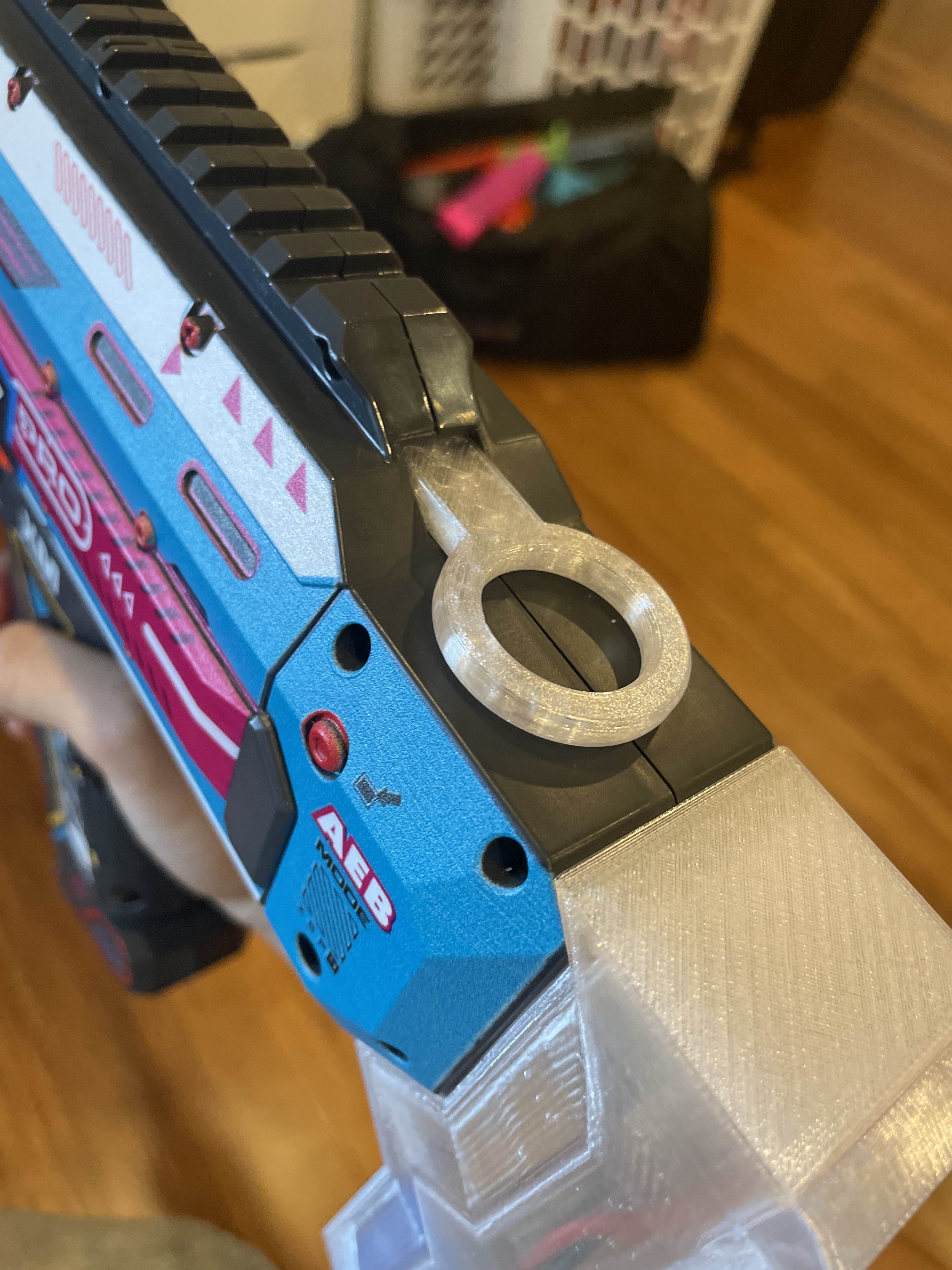Low Profile Ring Pull for the Xshot Motorized Piston Pump