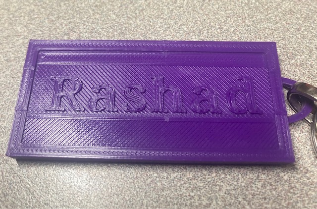 Rashad Keychain