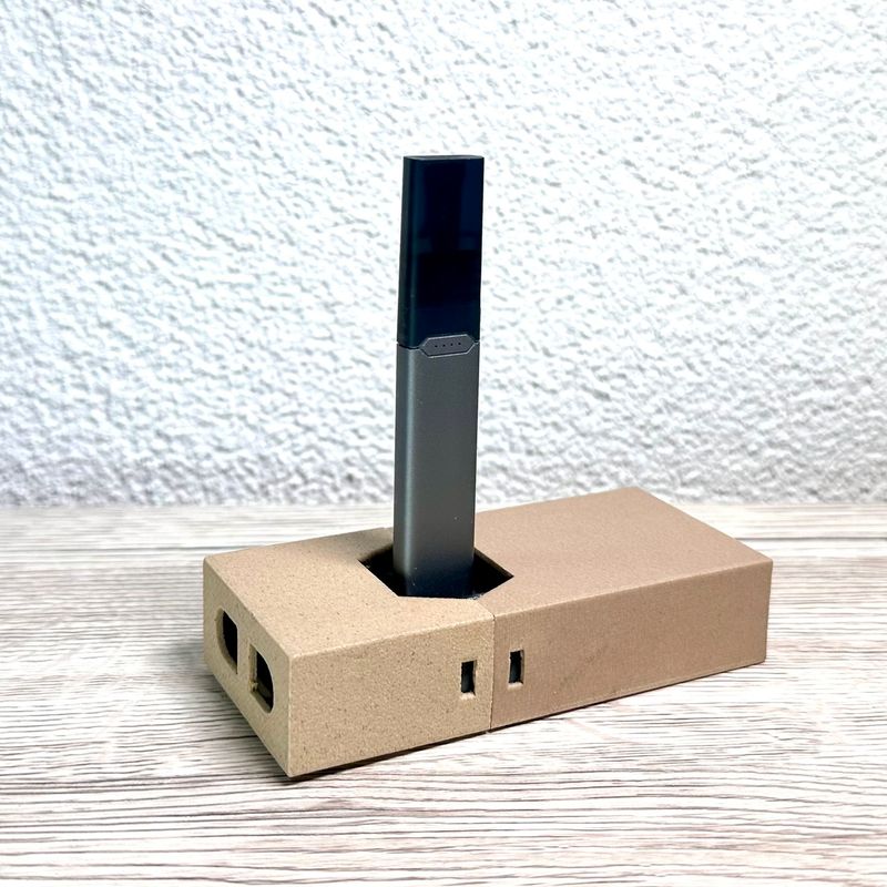 3d printed juul pod 2 Carry Case by mrSupport clearancenofreeshipping Color:Classic Silver Geekvape Aegis Legend 5