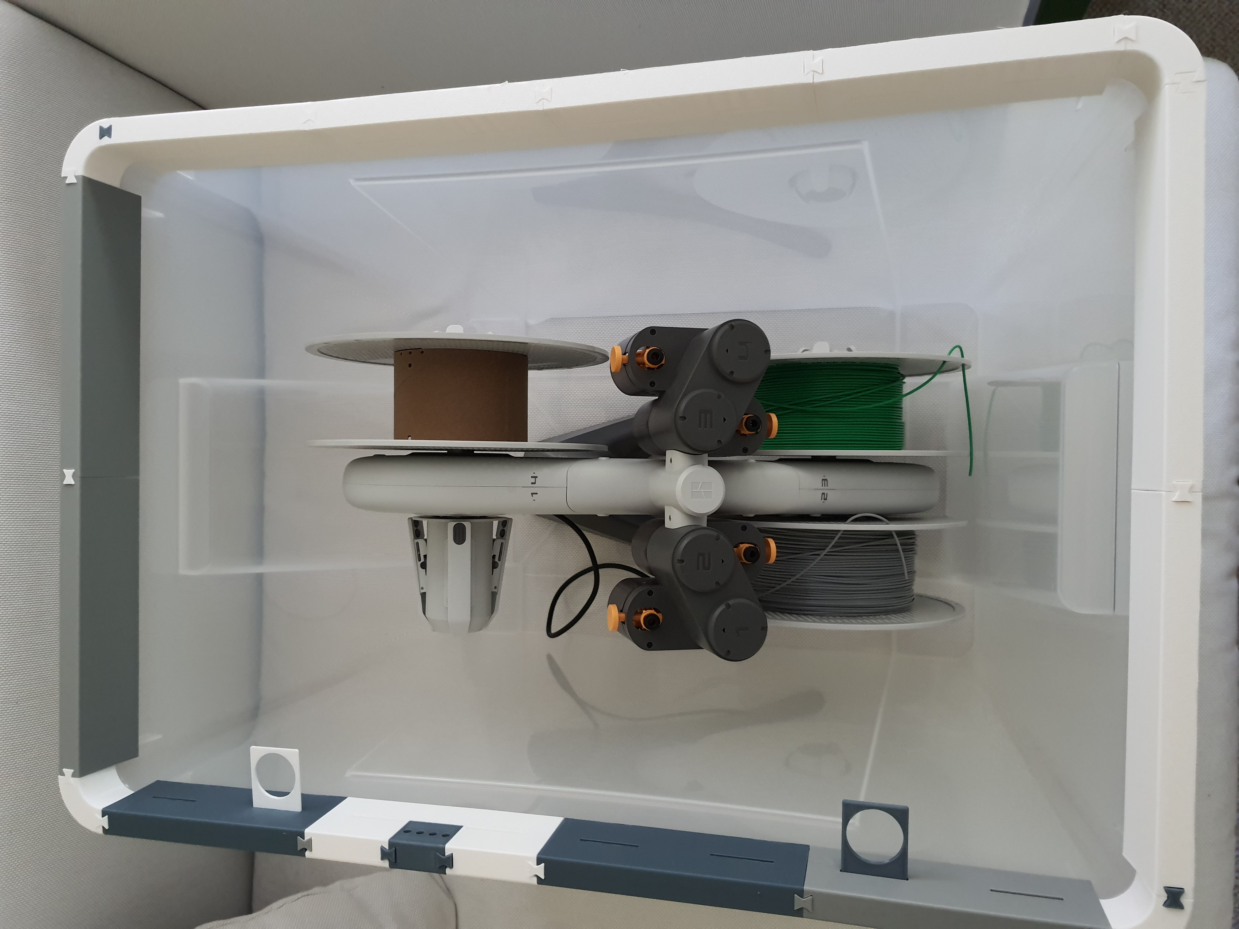 AMS lite full enclosure Box Einhausung use, print, dust-cover  and dry-function