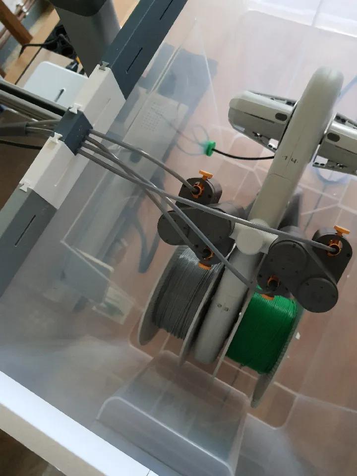 AMS lite full enclosure Box Einhausung use, print, dust