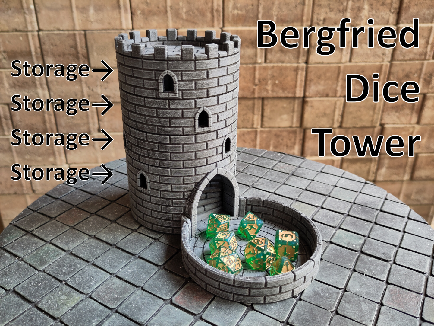 Bergfried Dice Tower - Supporter Edition (modular)