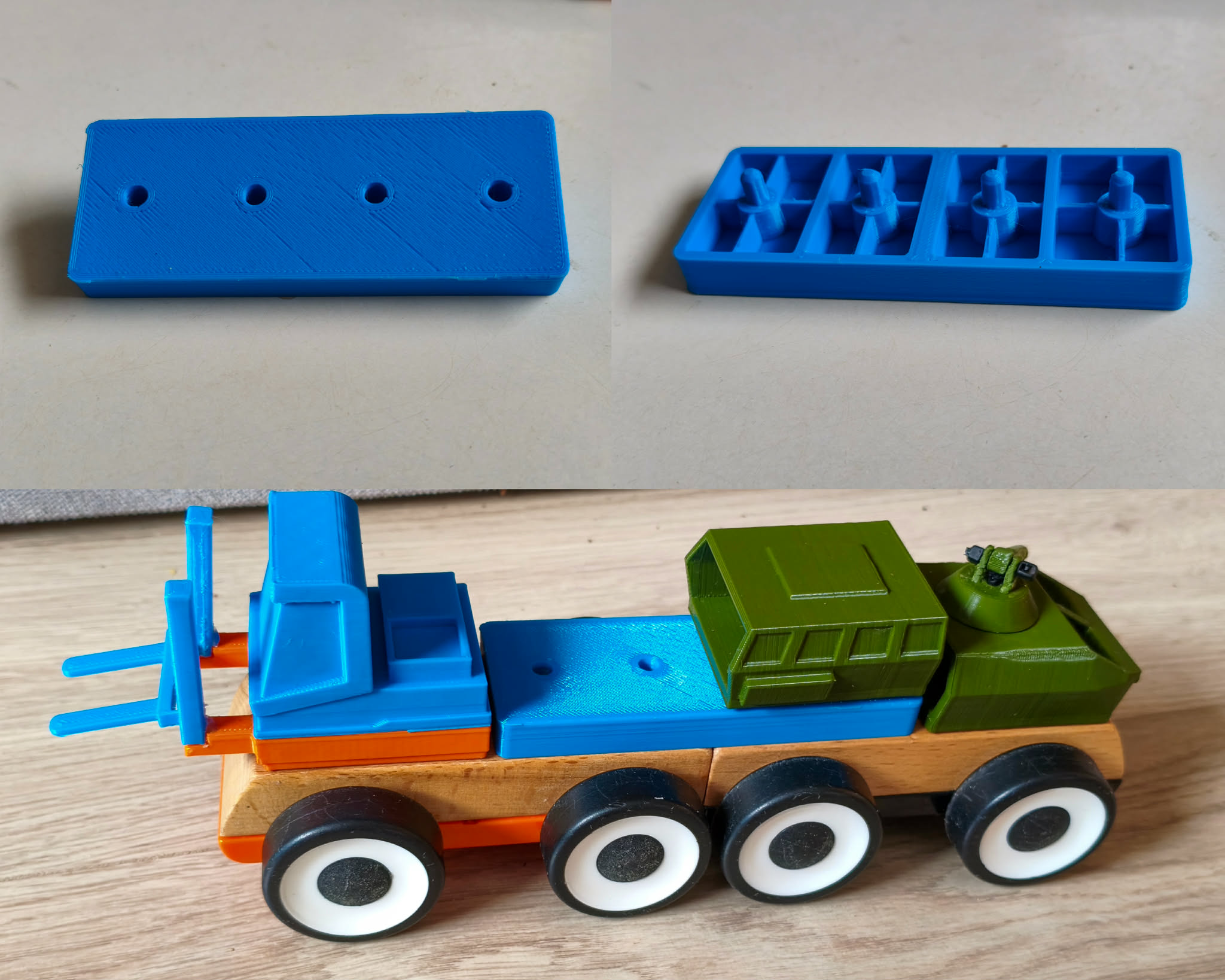 Ikea Lillabo cars connector 3D model by Hanna Patykiewicz