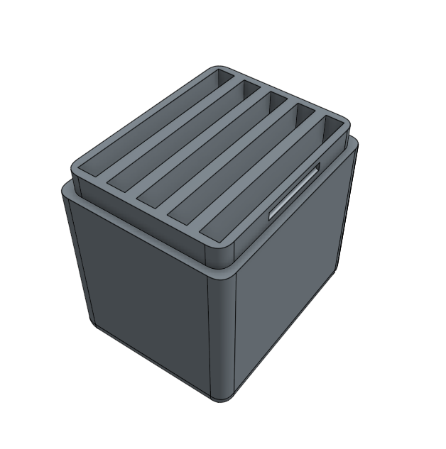 Locking SD Card Holder Box (5 Cards) by Avenckast | …
