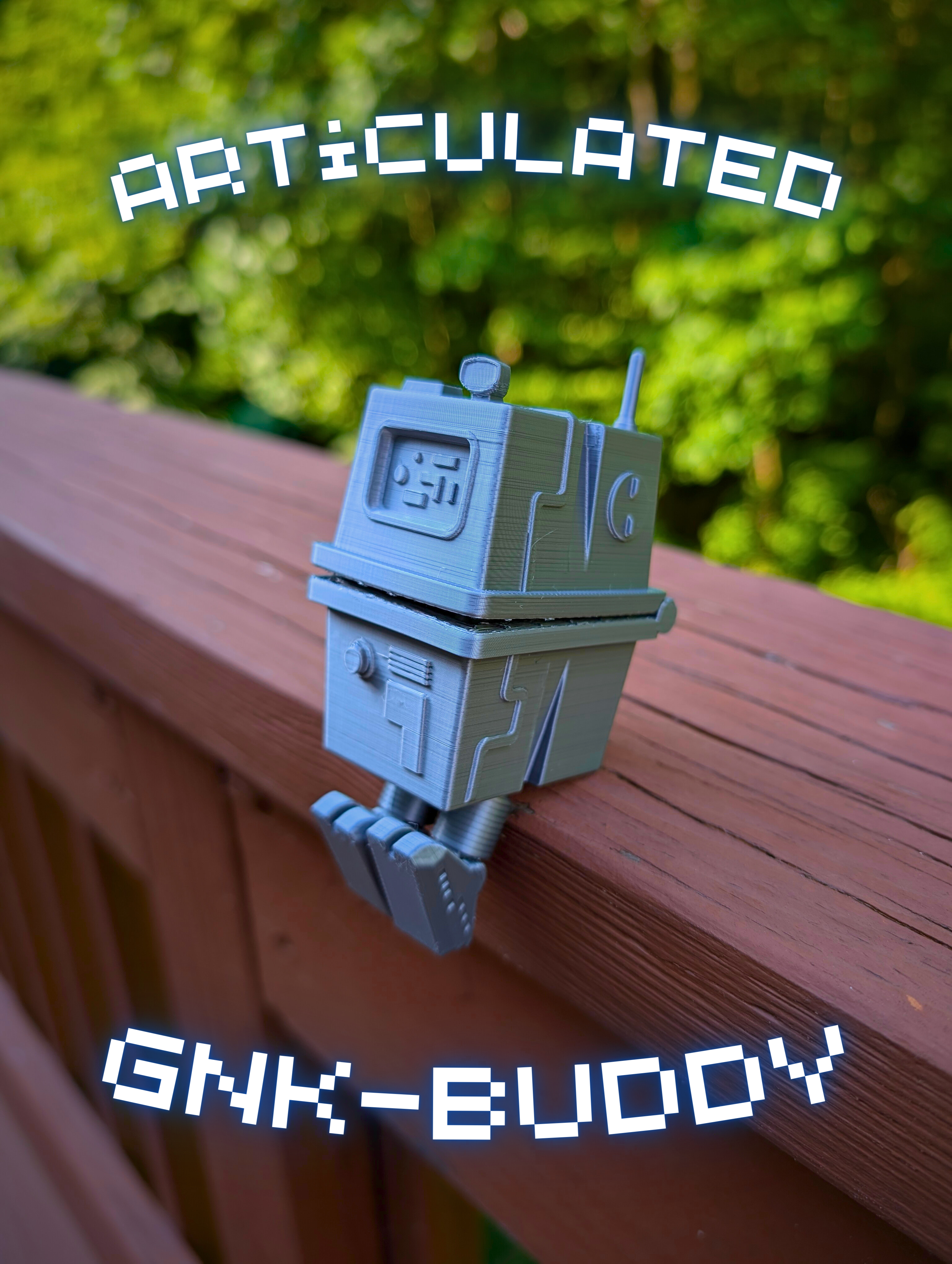 GNK-Buddy: Articulated PiP Star Wars Gonk Droid