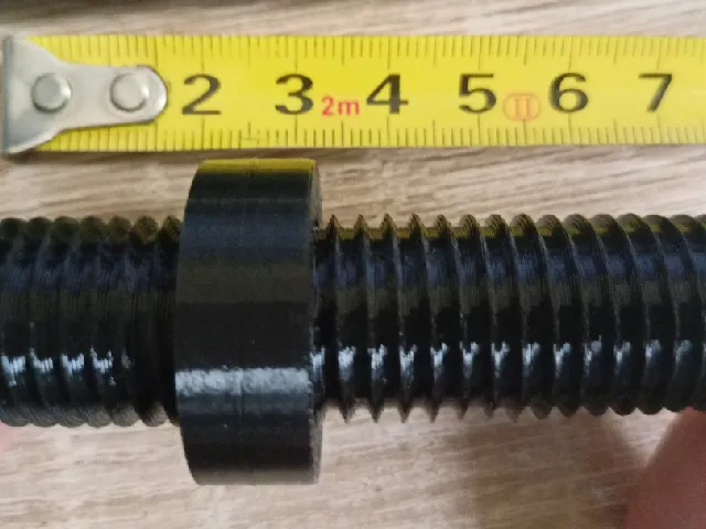 M20 x 2.5 printed thread allowance/offset test [Fusion 360 source file included]