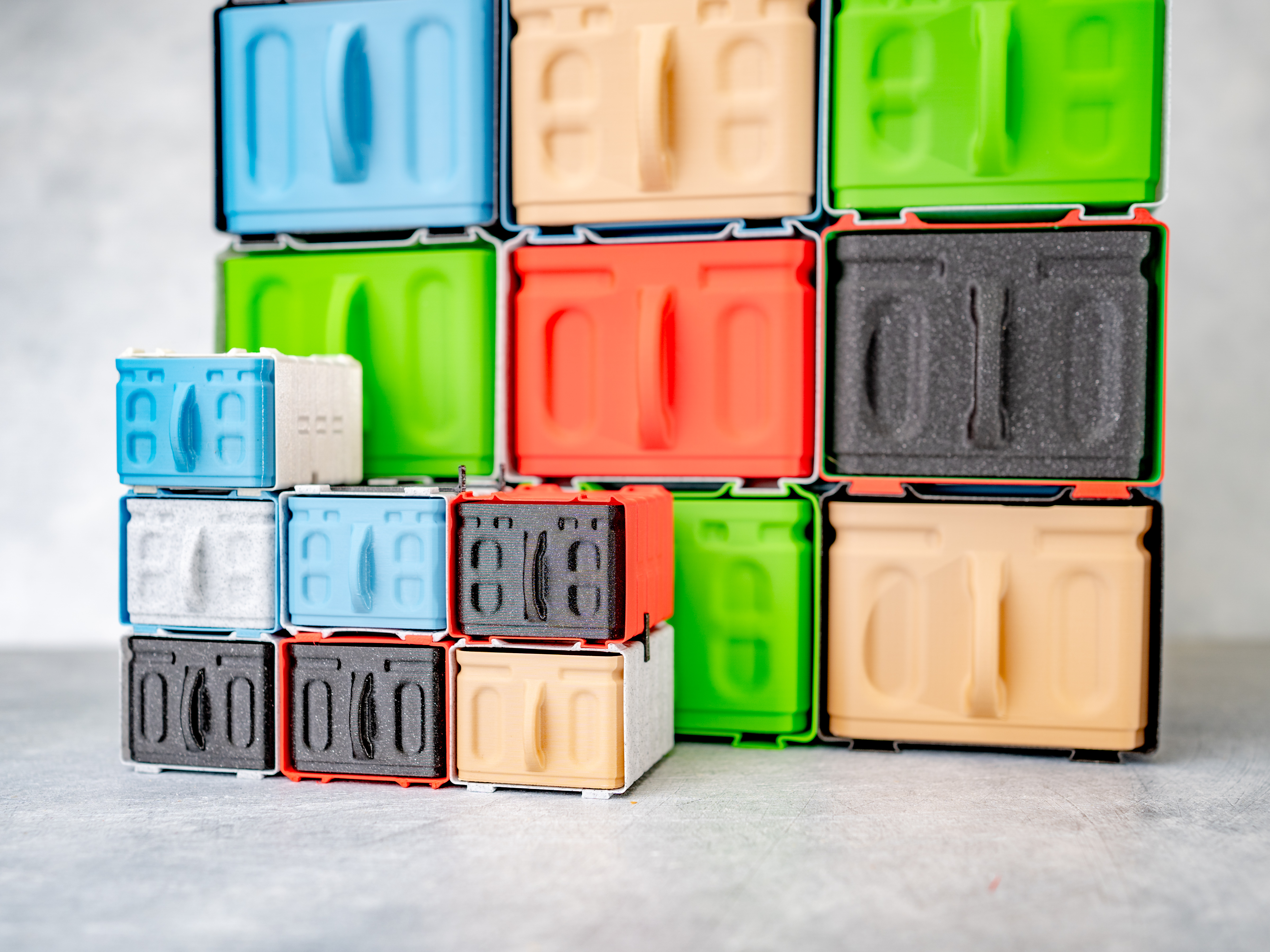 Miniatura 13 do modelo 3D Stackable Container Shelf System + Vasemode! (Part2)