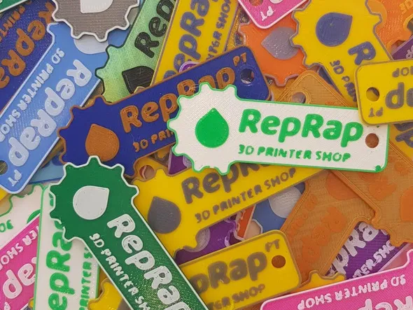 RepRap PT Logo Keychain