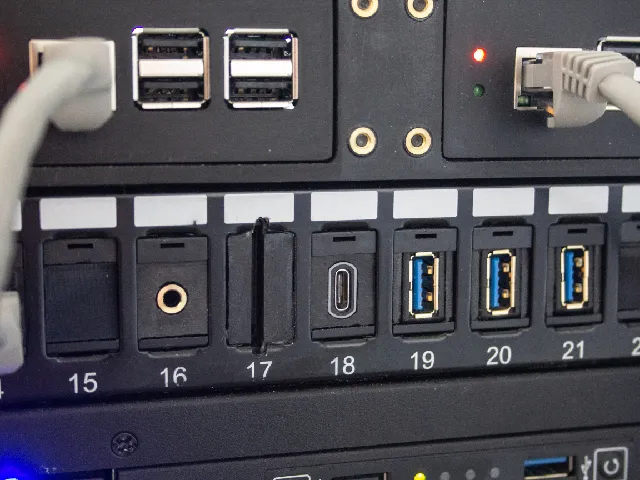 USB-C Patch Panel Keystone