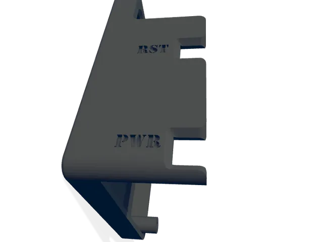 LilyGo T-Echo Extended Backplate Bracket Remixed v3
