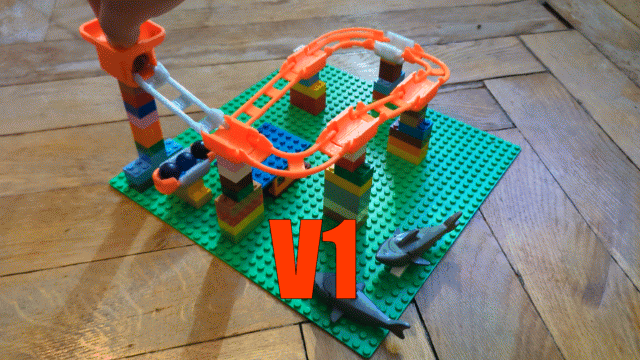 Modular Marbletrack Compatible with LEGO V1