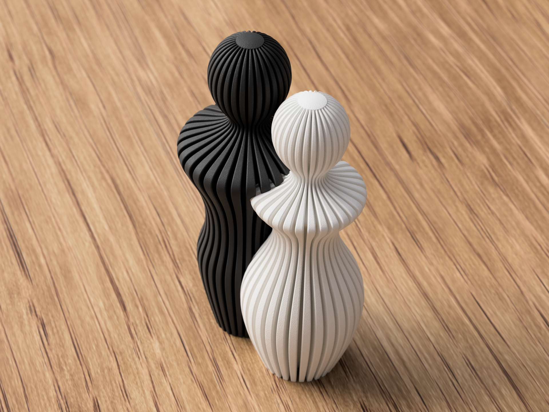Miniatura 2 do modelo 3D Couple Statue
