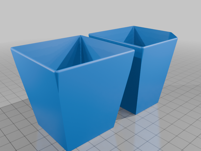 Miniatura 2 do modelo 3D Seed starter pot