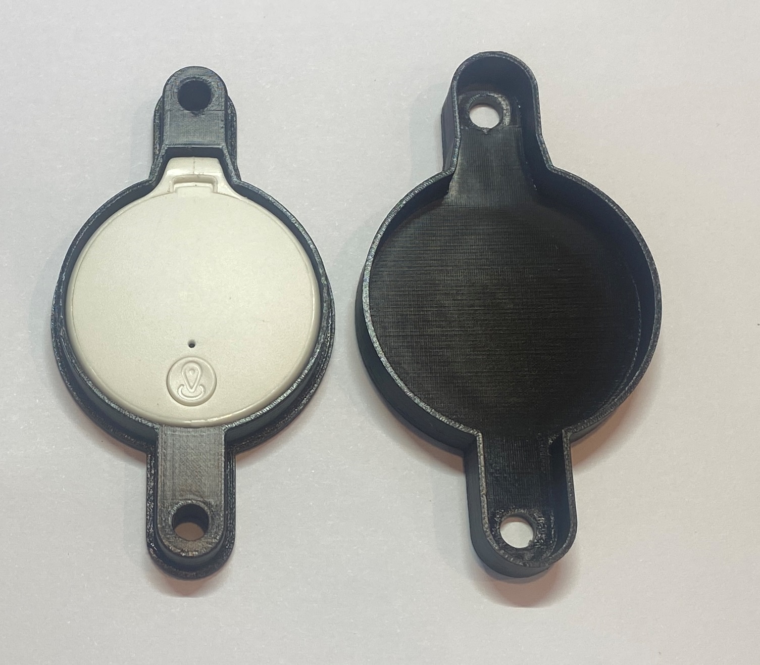 Apple AirTag clone bike bottle mounts - 2 different styles