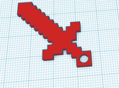 Minecraft Sword by car fan | Download free STL model | Printables.com