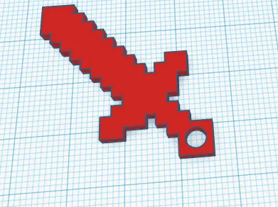 Minecraft Sword by car fan | Download free STL model | Printables.com