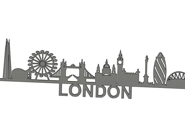 Shilouette of London