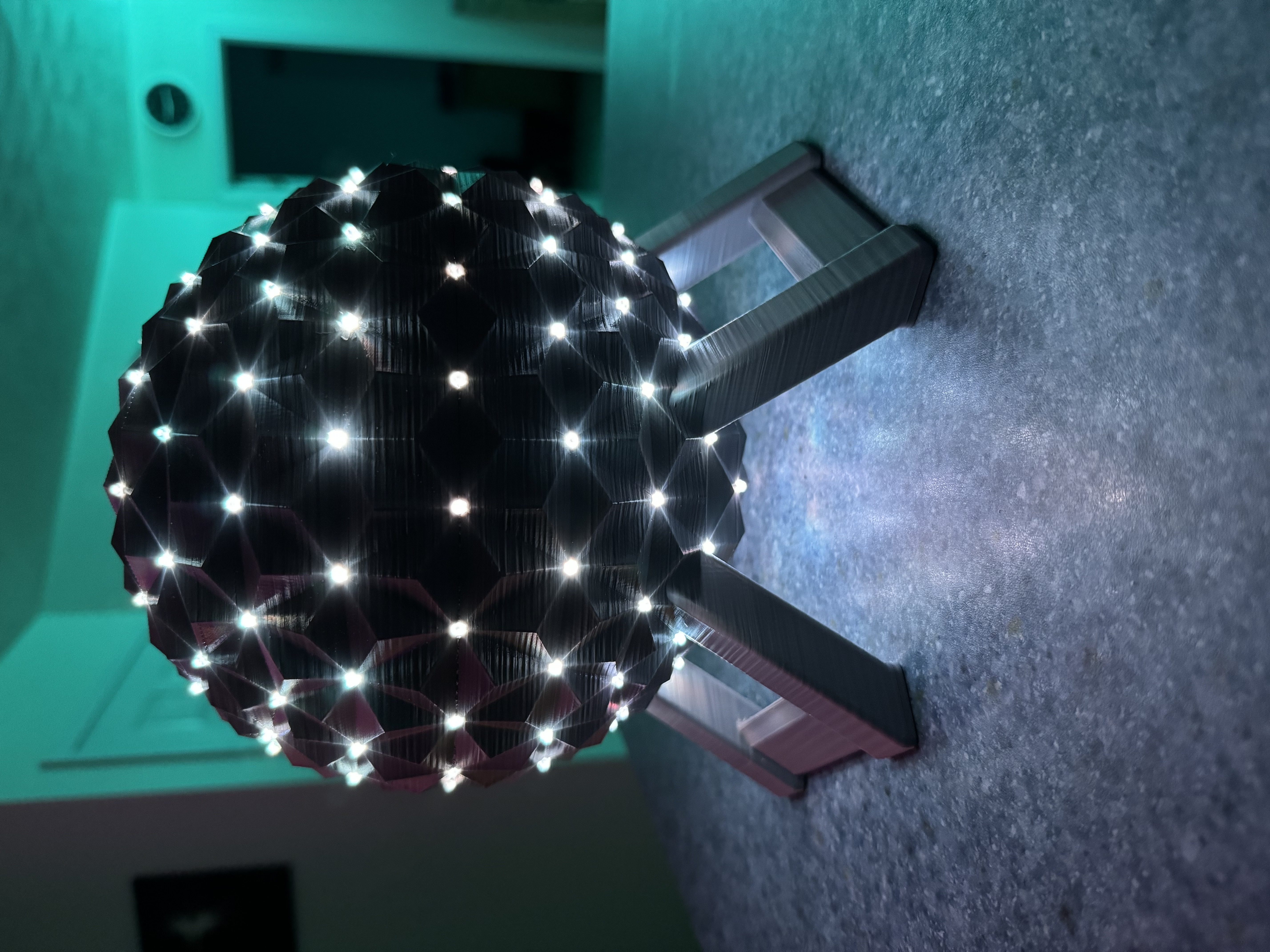 EPCOT Spaceship Earth with Center Pillar Removed 3D model thumbnail