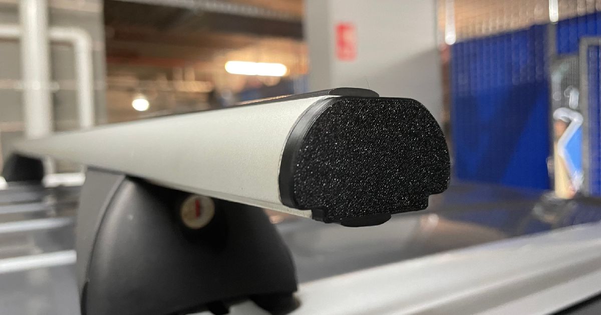 Aldi roof bar end caps by yandre Download free STL model