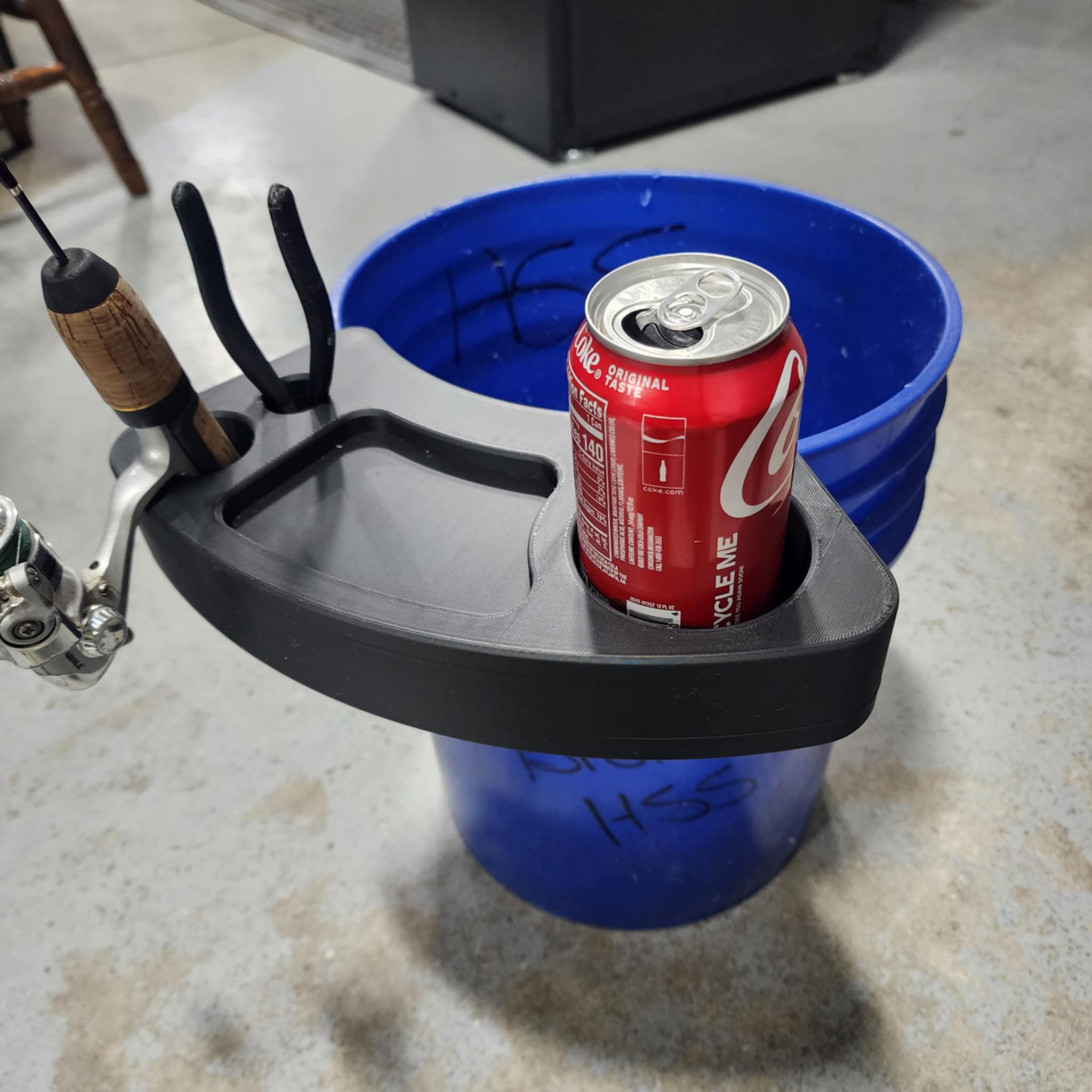 Ice Fishing Bucket Tray