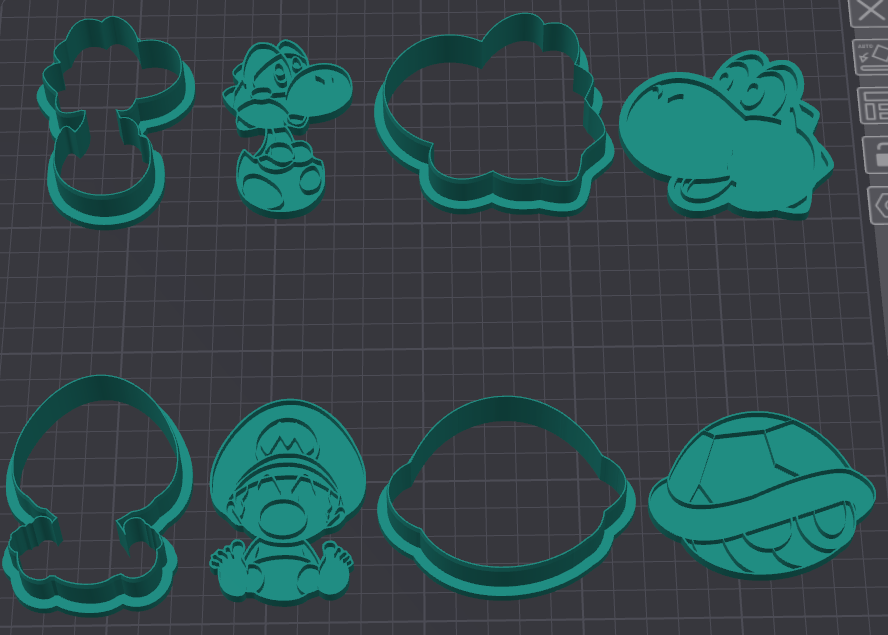 Mario Cookiecutter Pack