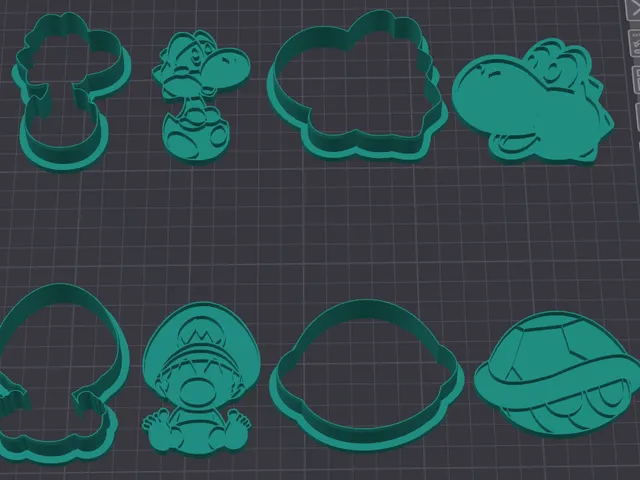 Mario Cookiecutter Pack