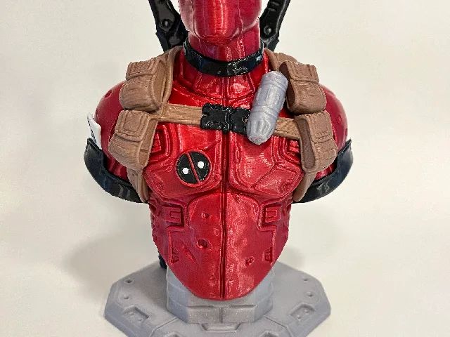 Deadpool Ace of Spades Bust