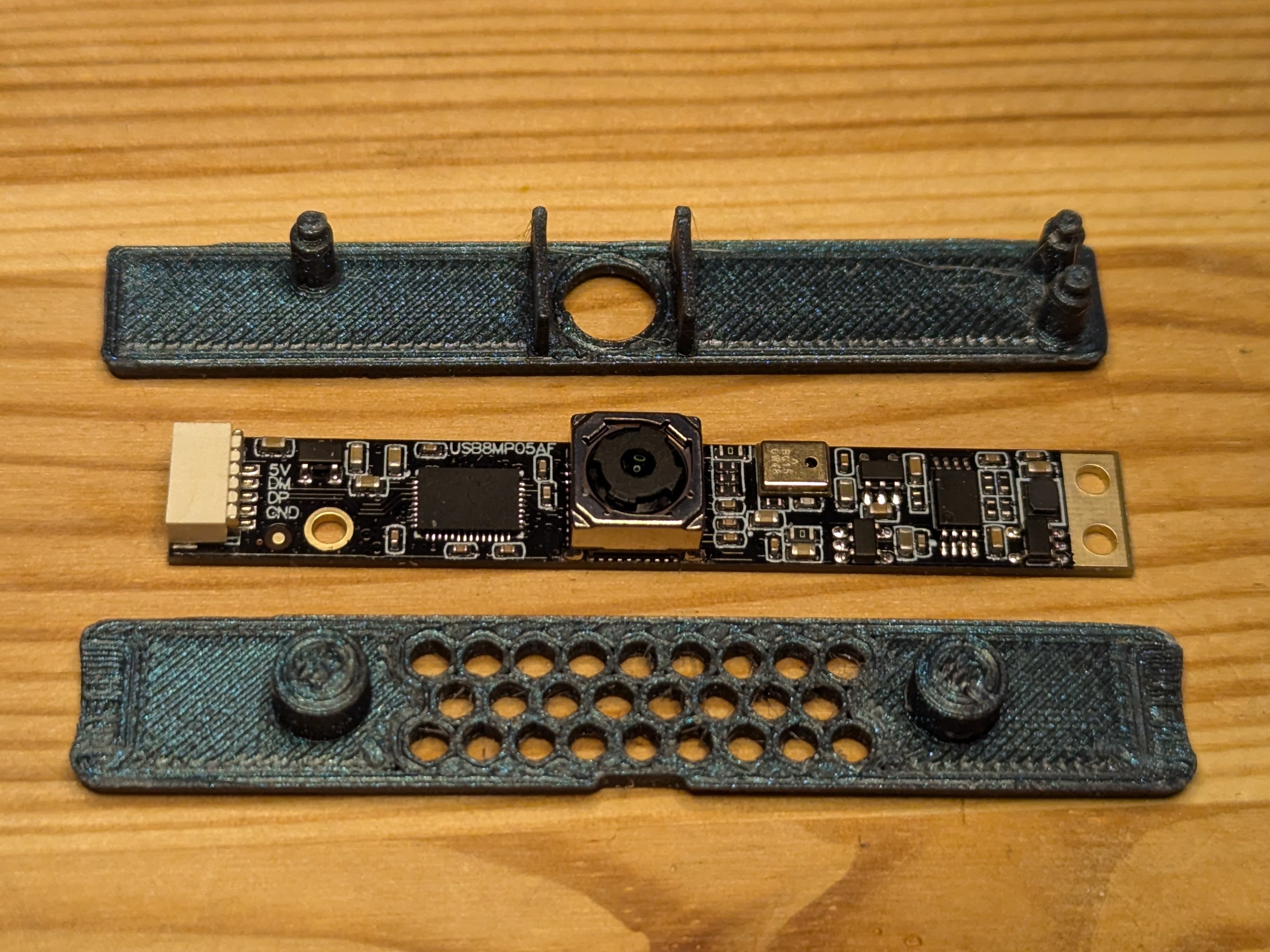 Front and Back Cover for Angry CAM USB v2 with IMX179 USB8MP05AF Module