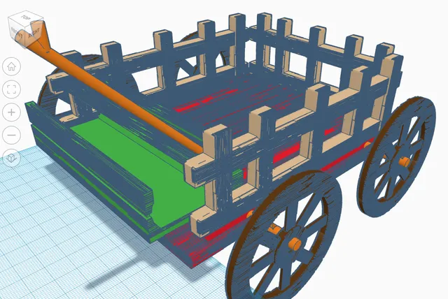DnD Carriage with lantern