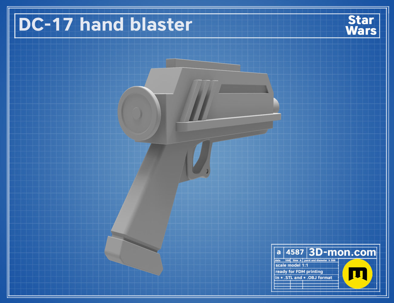 DC-17 Blasters (BadBatch/CloneWars) — miniatura 14