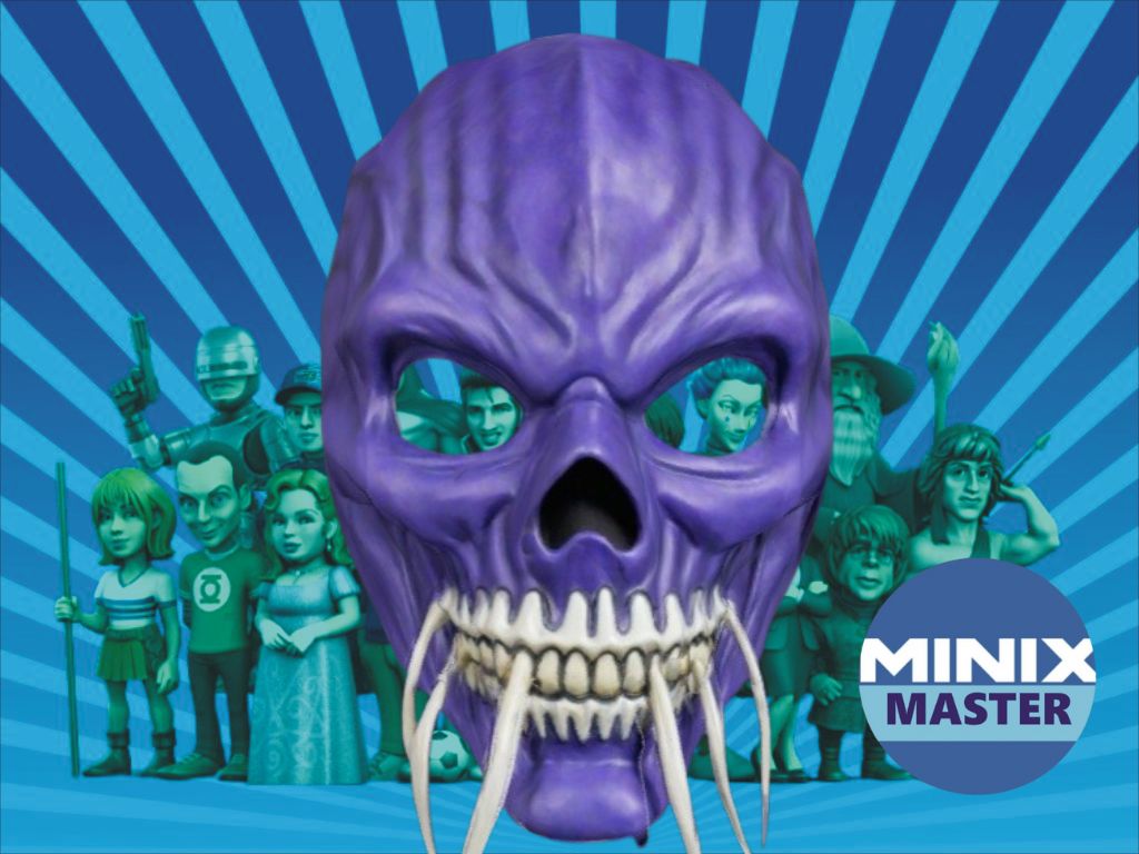 skeletor carnival mask