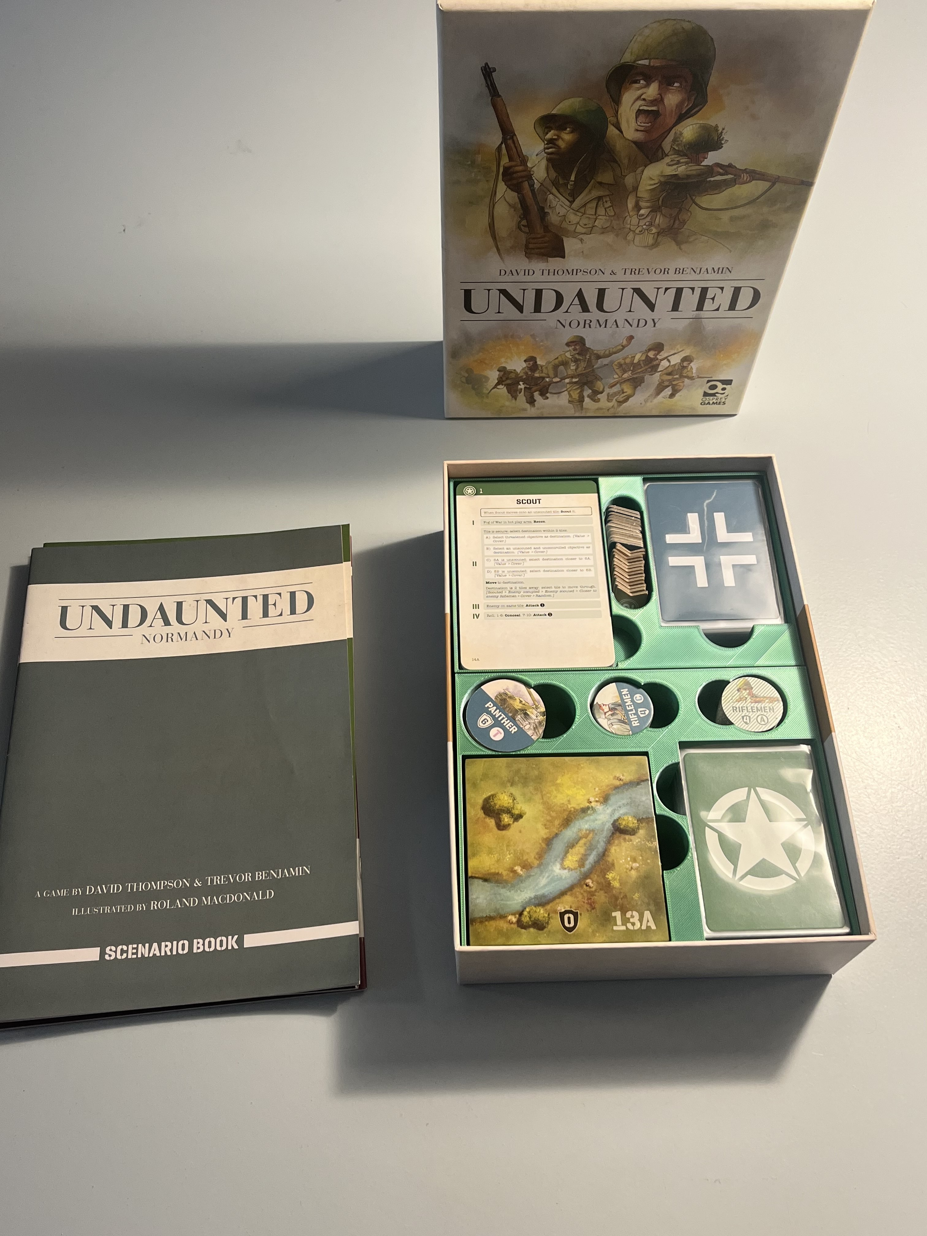 Undaunted Normandy + reinforcements insert