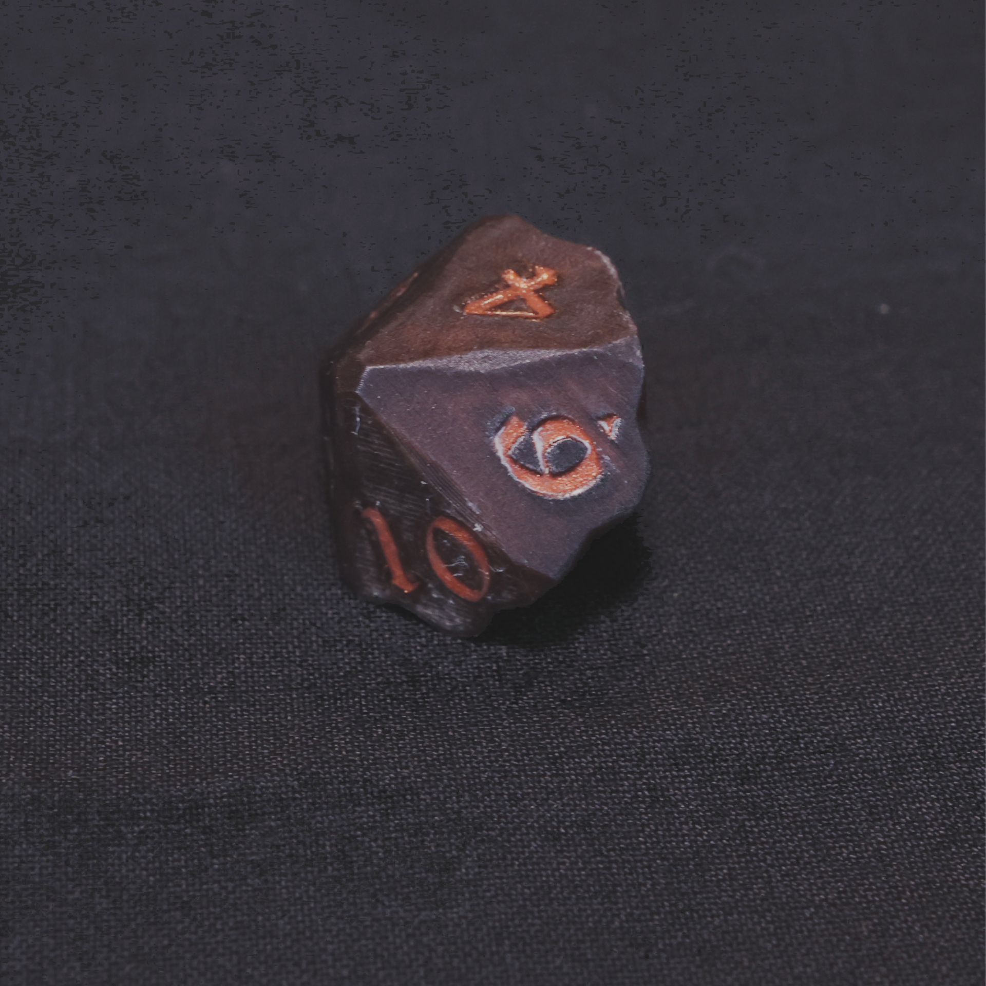 D10 Vintage- Dice - Würfel