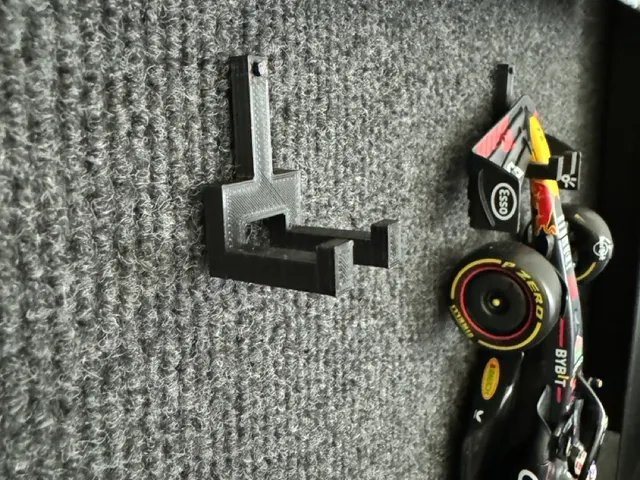 F1 scale model - Wall mount