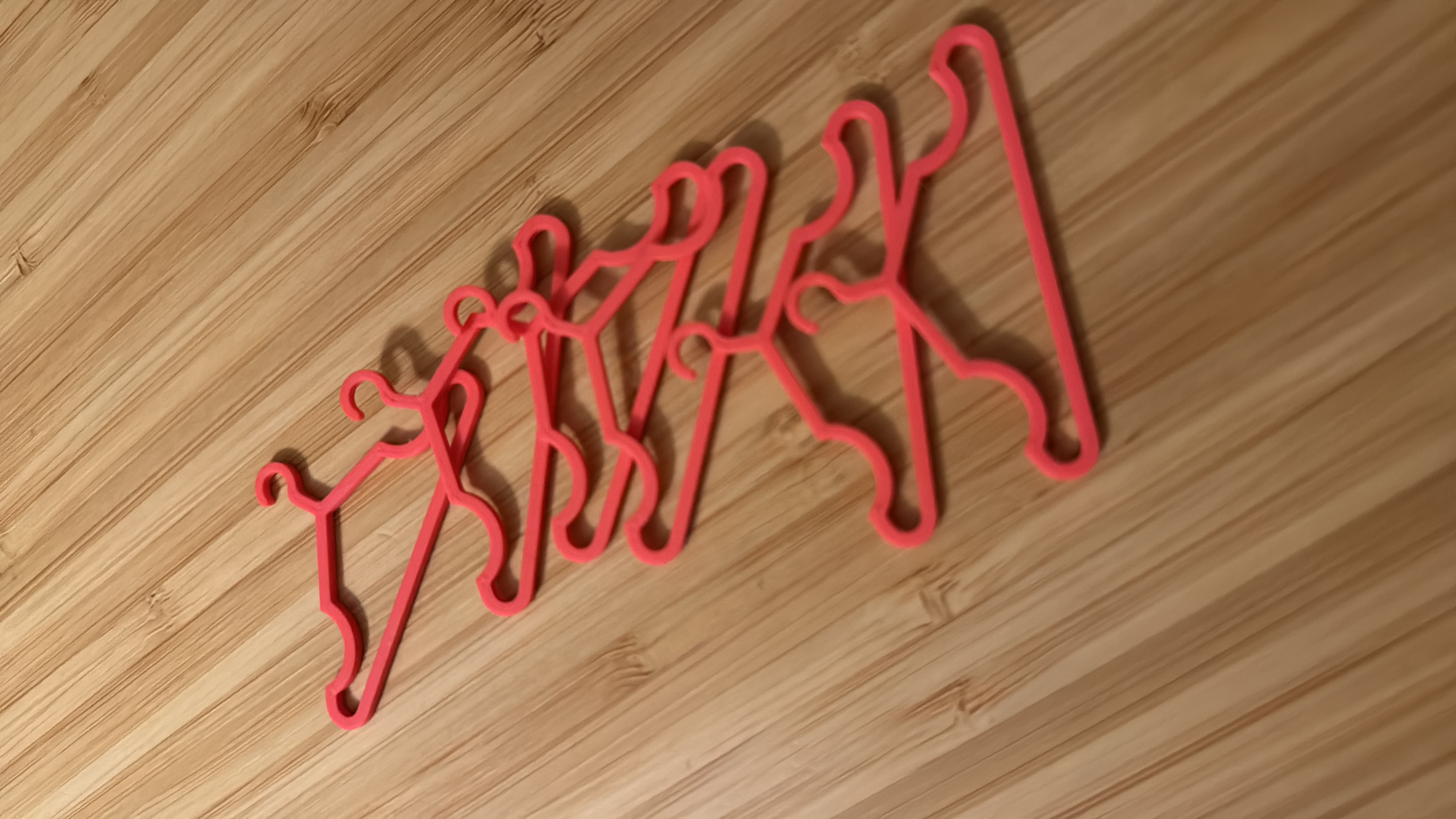 Barbie closet hangers