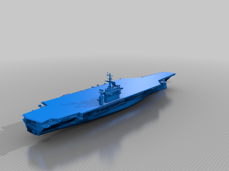 USS Nimitz Aircraft Carrier 1:300