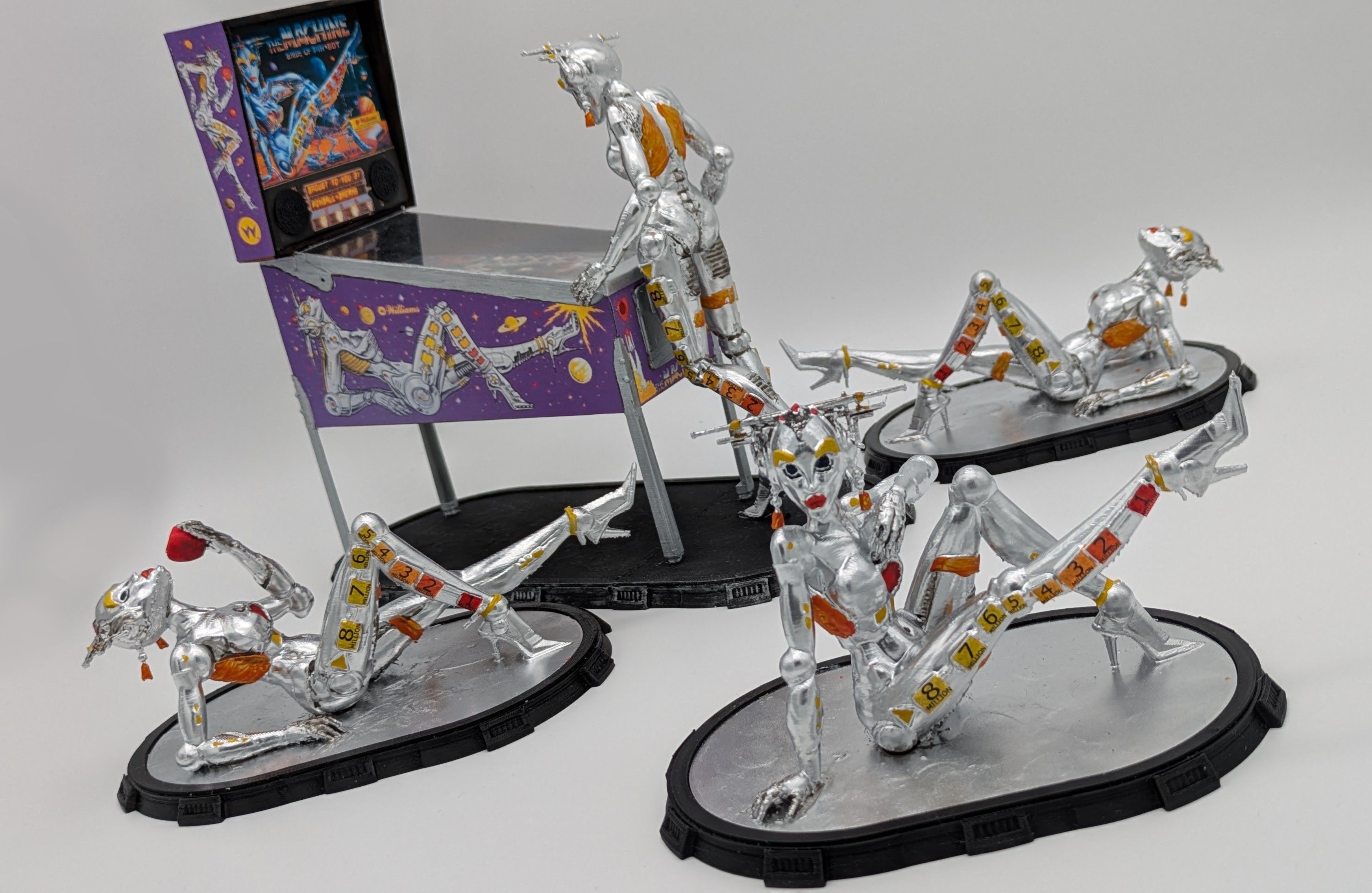 Bride of Pinbot Figurine Part 2