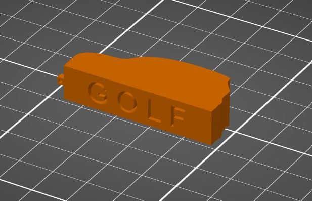 Golf prívesok