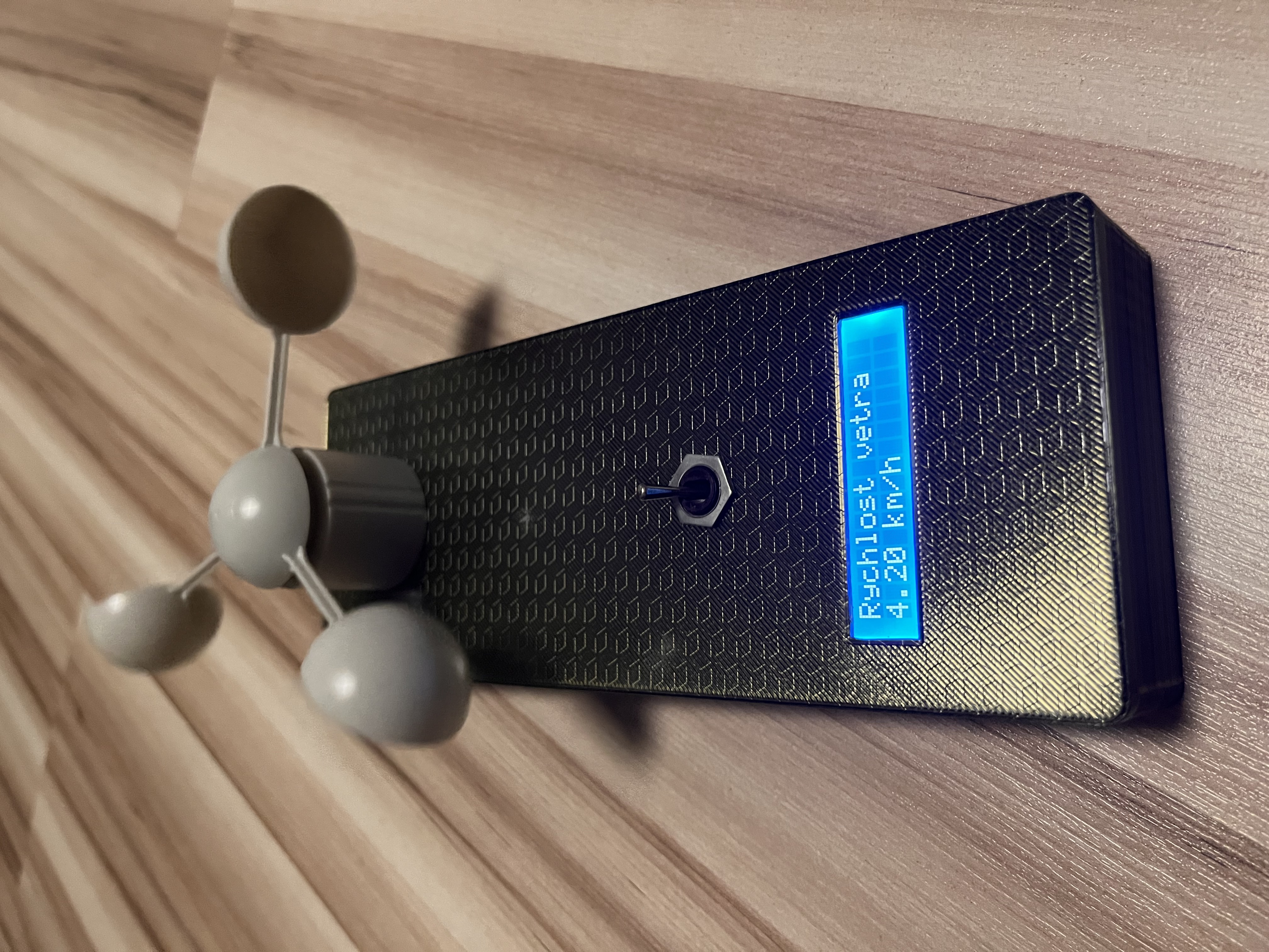 Arduino anemometer