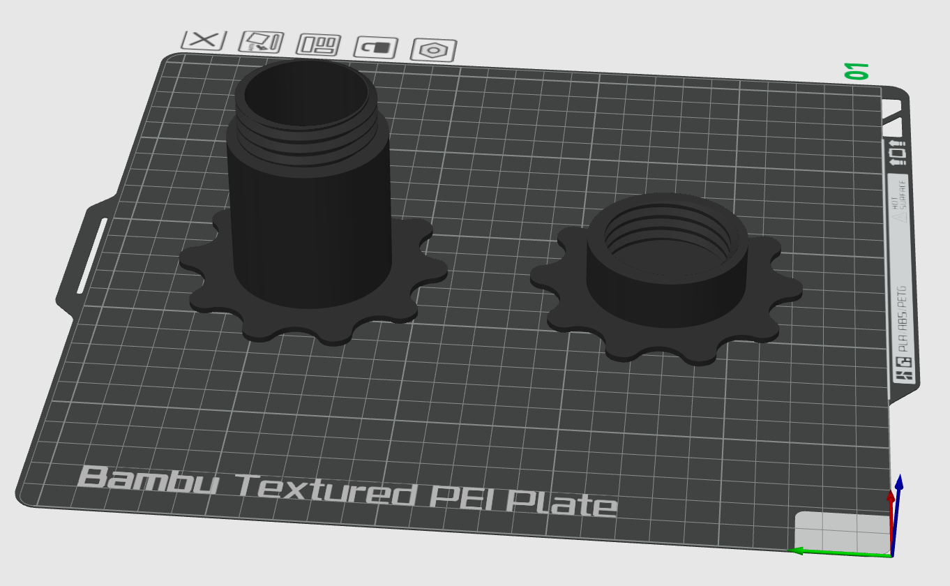 Nobufil Spool Weight Adapter (500g Weight)