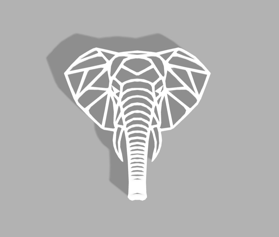 Elephant geometric