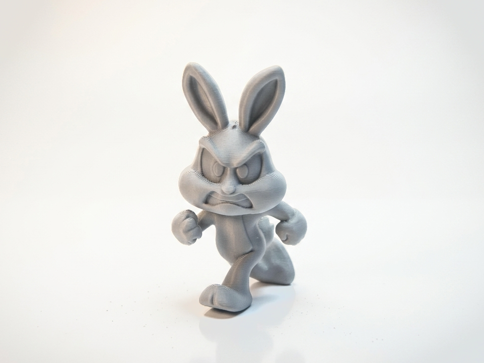 Angry Bugs Bunny Figurine Cartoon 3D Printable