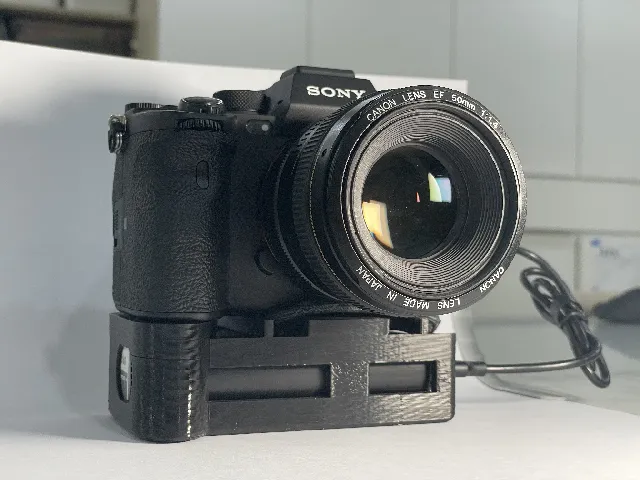 Sony Alpha Infinite Battery hack (USB-PD Powerbank mount)