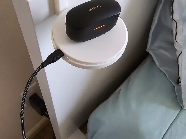 LIBVOJ Charger Holder for IKEA MALM Bed Frame